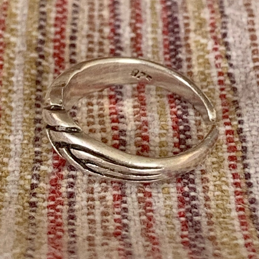 Sterling Silver Toe Or Midi Ring - image 6